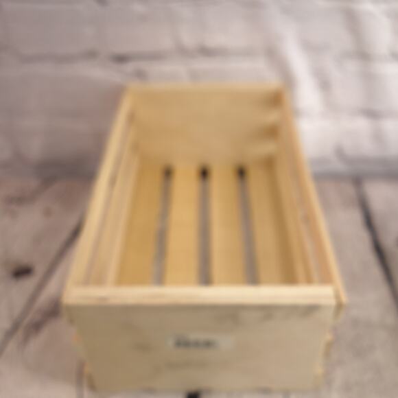 Wooden CD And Craft Storage Crate - Picture 6 of 7